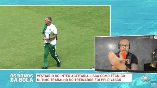 Vestiário do Inter aceitaria chegada de Lisca e quer voltar a ter trabalho "convencional", informa Baldasso Baldasso