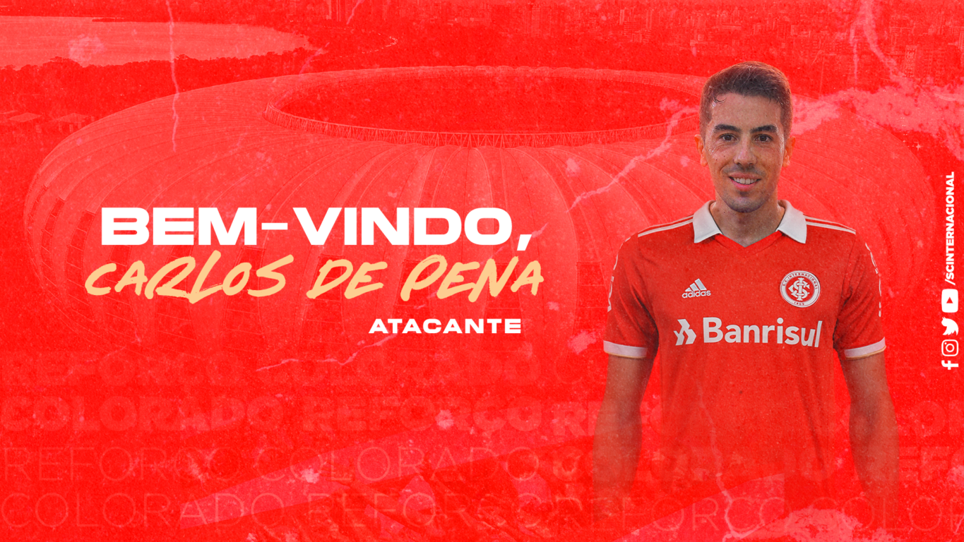 Tempo de contrato, ficha técnica e melhores lances: conheça Carlos de Pena, reforço oficialmente anunciado pelo Inter Pena