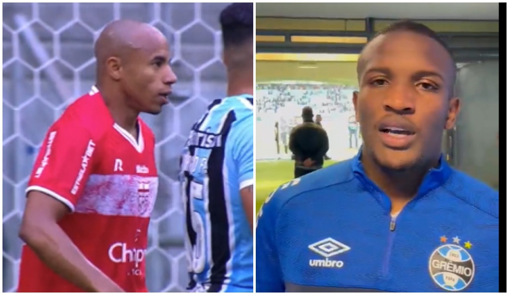 Saiba o que Reginaldo, do CRB, e Elias, do Grêmio, explicaram após os incríveis gols perdidos na Arena Reginaldo Elias