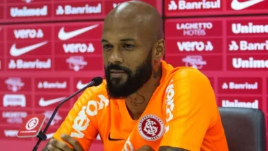 Bruno Silva confia em "grande Brasileirão" com o Avaí e admite que queria mais tempo no Inter: "Fui muito feliz no clube" Bruno Silva pelo Inter