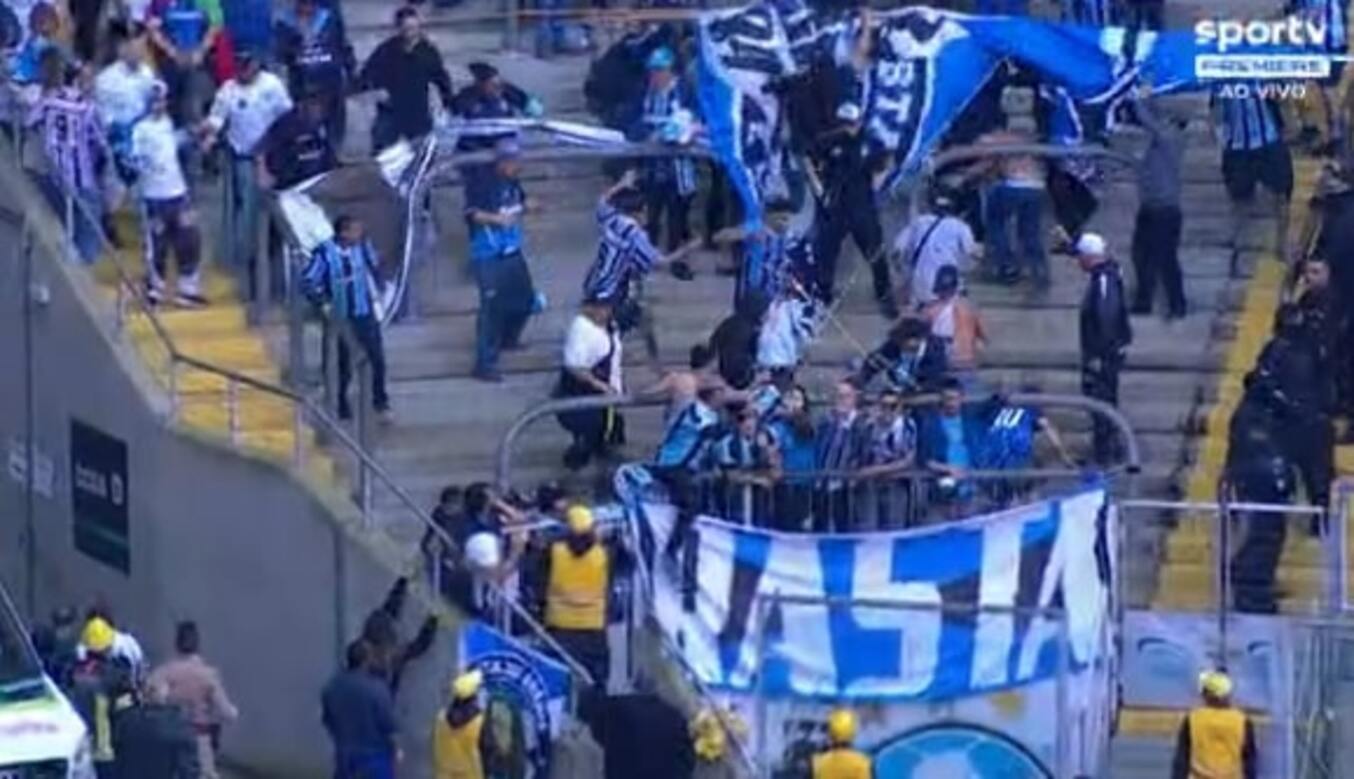 Juiz responsável pela interdição de setor da Arena nega favorecimento ao Inter e diz ter sido justo: "Eu decidi" Grêmio