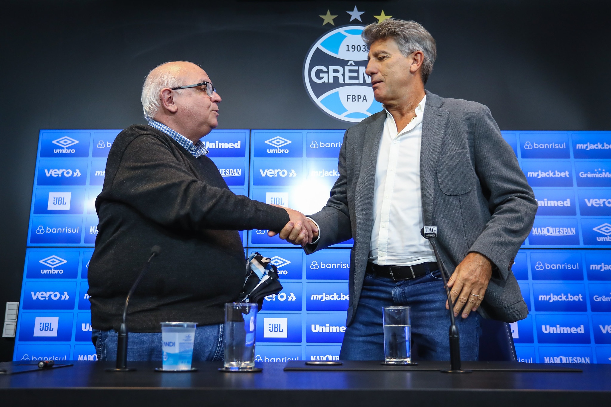 Preferido dos candidatos, Renato pensa em Grêmio forte em 2023 e irá preparar lista de reforços para a nova direção que assumir Renato - Grêmio - Bolzan