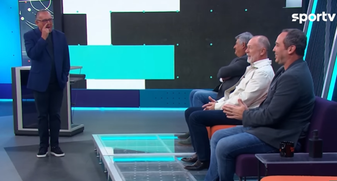 Caio Ribeiro descarta título do Inter e Mano Menezes promete usar de motivação: "Vou mostrar aos jogadores" Caio Ribeiro Mano Menezes Inter