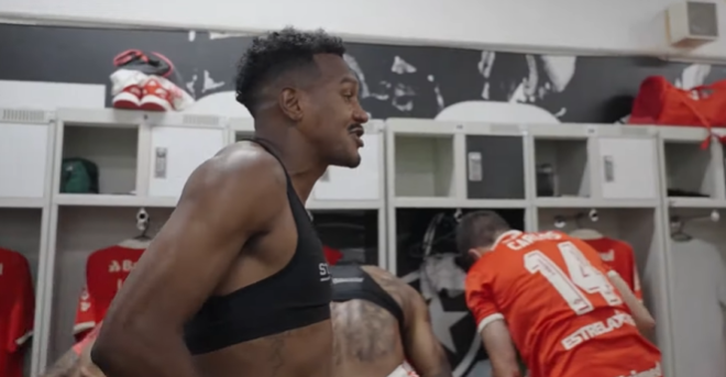 Edenilson, no vestiário, antes de Botafogo 0x1 Inter: "Lembrem a guerra que os caras armaram lá" Edenilson