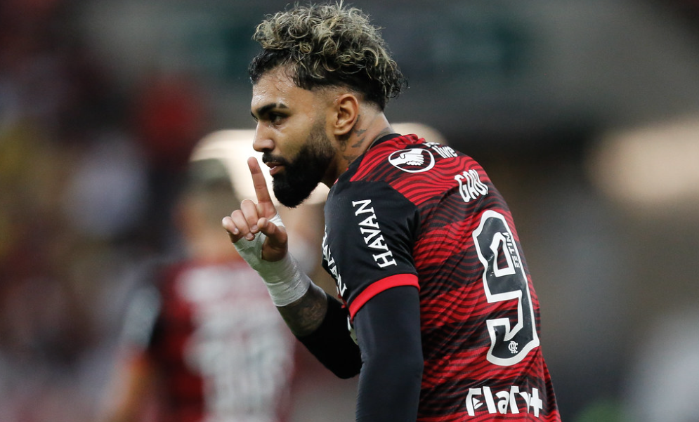 Gabigol diz que Flamengo "amassou" o Inter e dá explicação sincera sobre cartão amarelo pós-jogo Gabigol