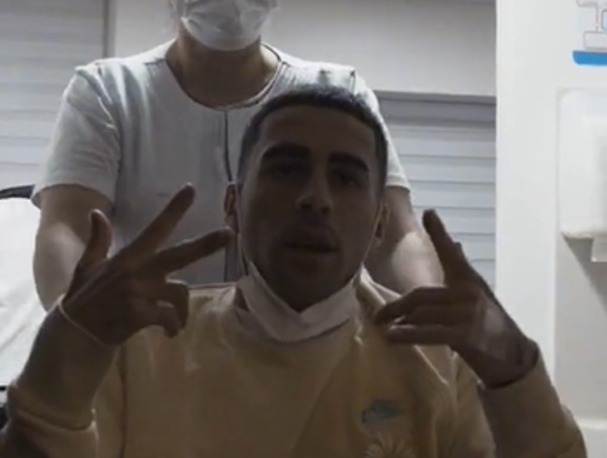 Motivado, Gabriel publica vídeo de bastidores do início da recuperação de lesão: "Fazer tudo no limite" Gabriel
