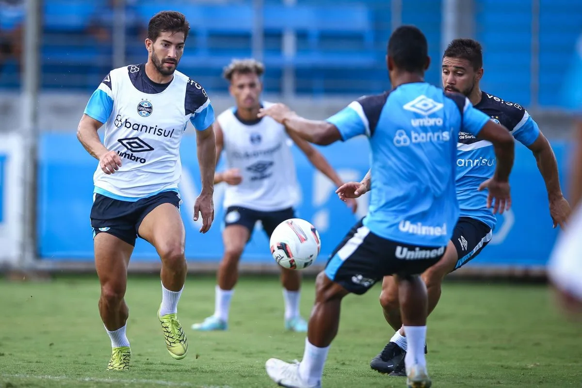 Grêmio pode ter Lucas Silva como titular contra o Caxias; veja provável escalação e onde assistir Grêmio