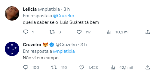 Após vitória, Cruzeiro corneta Suárez e diz que D'Alessandro é o "pai biológico" do Grêmio