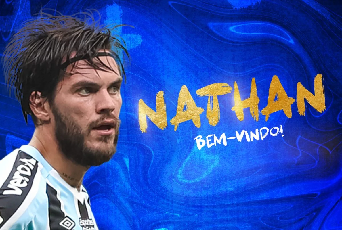 Tempo de contrato, gol contra o Inter e elogios: Grêmio anuncia oficialmente o meia Nathan Grêmio