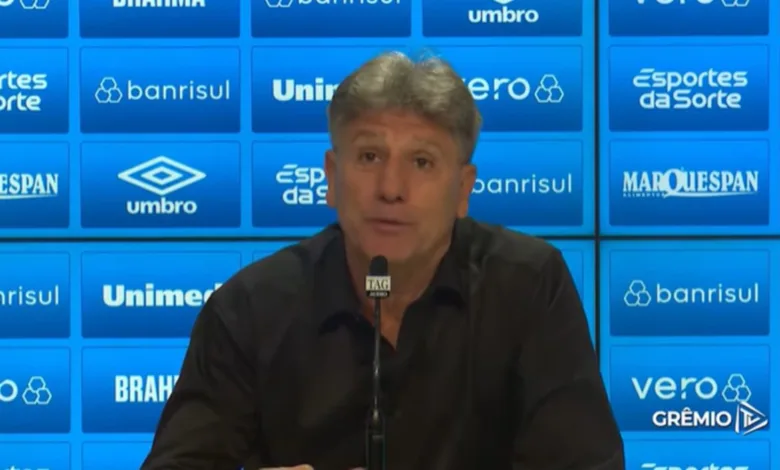 Por reforços, Renato cobra publicamente a direção do Grêmio: "Clube precisa decidir a sua vida" Renato cobra direção do Grêmio