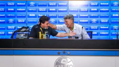 Guerra com Renato no Grêmio