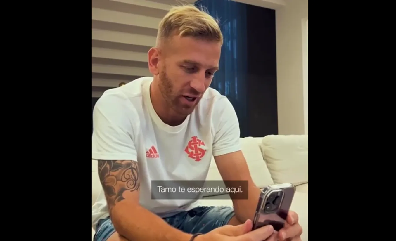 Chamada de vídeo com Pedro Henrique e recado à torcida: mais sobre Campanharo no Inter Inter