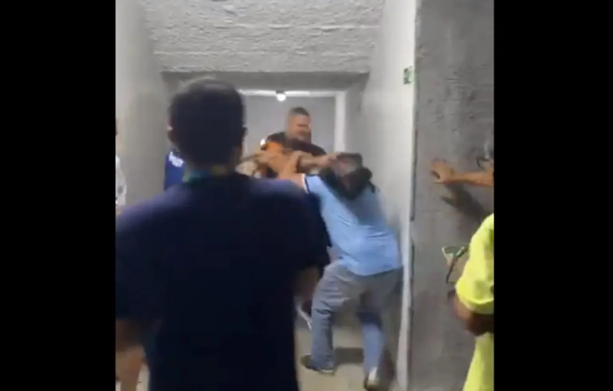 Envolvido em briga com torcedores do CSA, segurança do Inter se manifesta nas redes sociais Inter