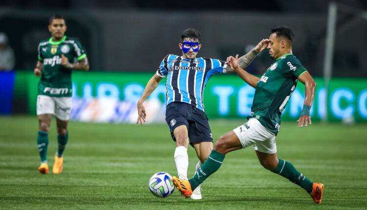 Grêmio levou goleada do Palmeiras