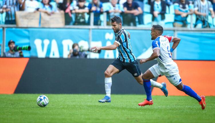 Grêmio só empatou com o Fortaleza pelo Brasileirão