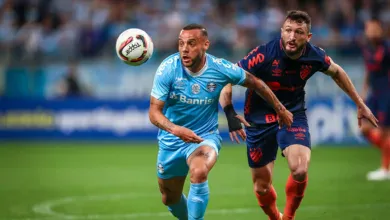 Fora do jogo, Guilherme vai com o Fortaleza para a Arena e diz não ter mágoa da torcida do Grêmio Guilherme foi emprestado pelo Grêmio