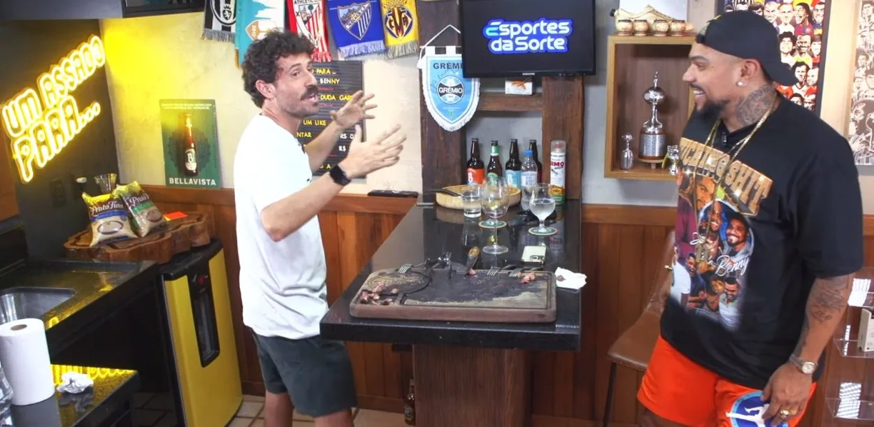 Duda Garbi pede para Naldo Benny trazer Messi um dia para o Grêmio; confira a resposta Messi