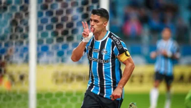Suárez brilhou pelo Grêmio