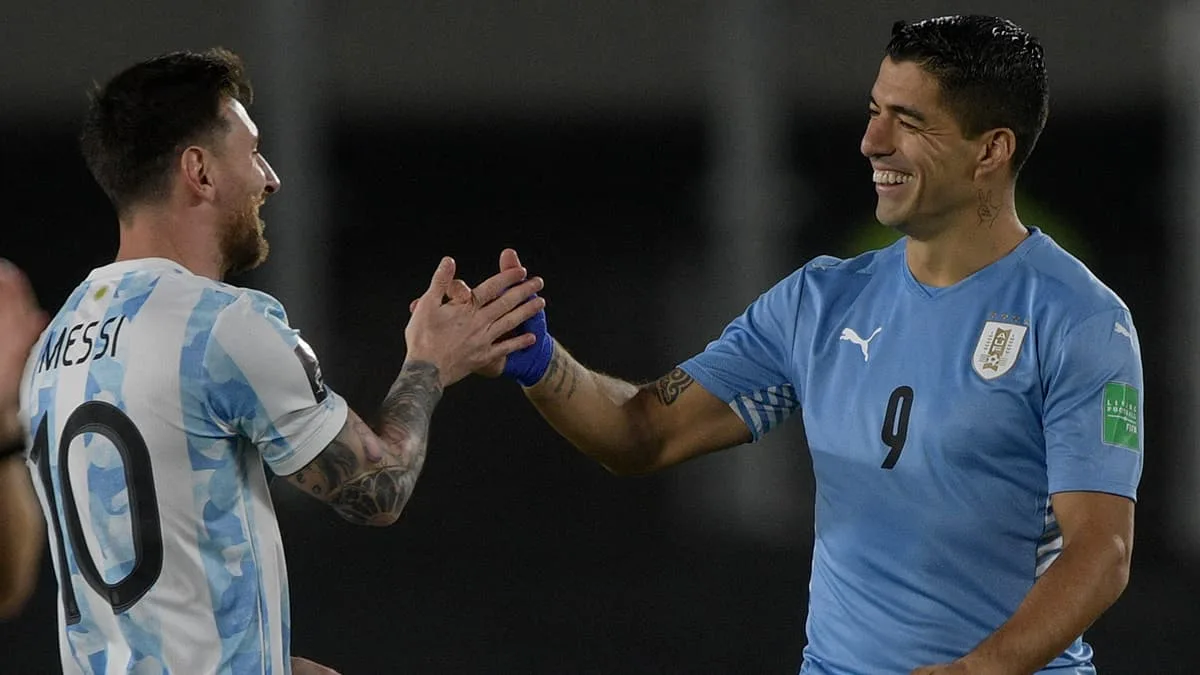 Messi é amigo de Suárez