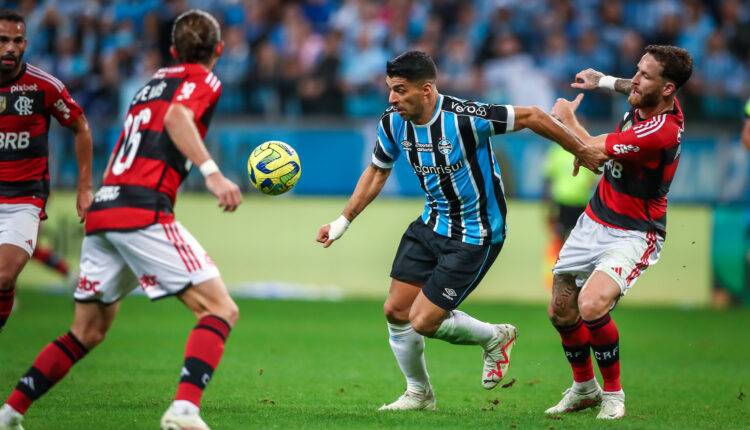 Grêmio de Suárez perdeu para o Flamengo