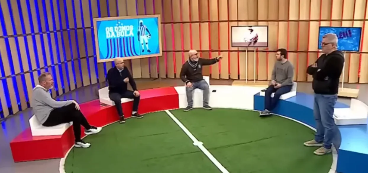 Integrante do Os Donos da Bola troca de emissora e fará o Sala de Redação: "Tomando outro caminho" Os donos da bola