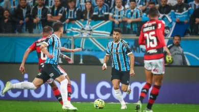 Grêmio sem Suárez, Flamengo com Everton Cebolinha: as prováveis escalações e onde assistir Grêmio perdeu para o Flamengo