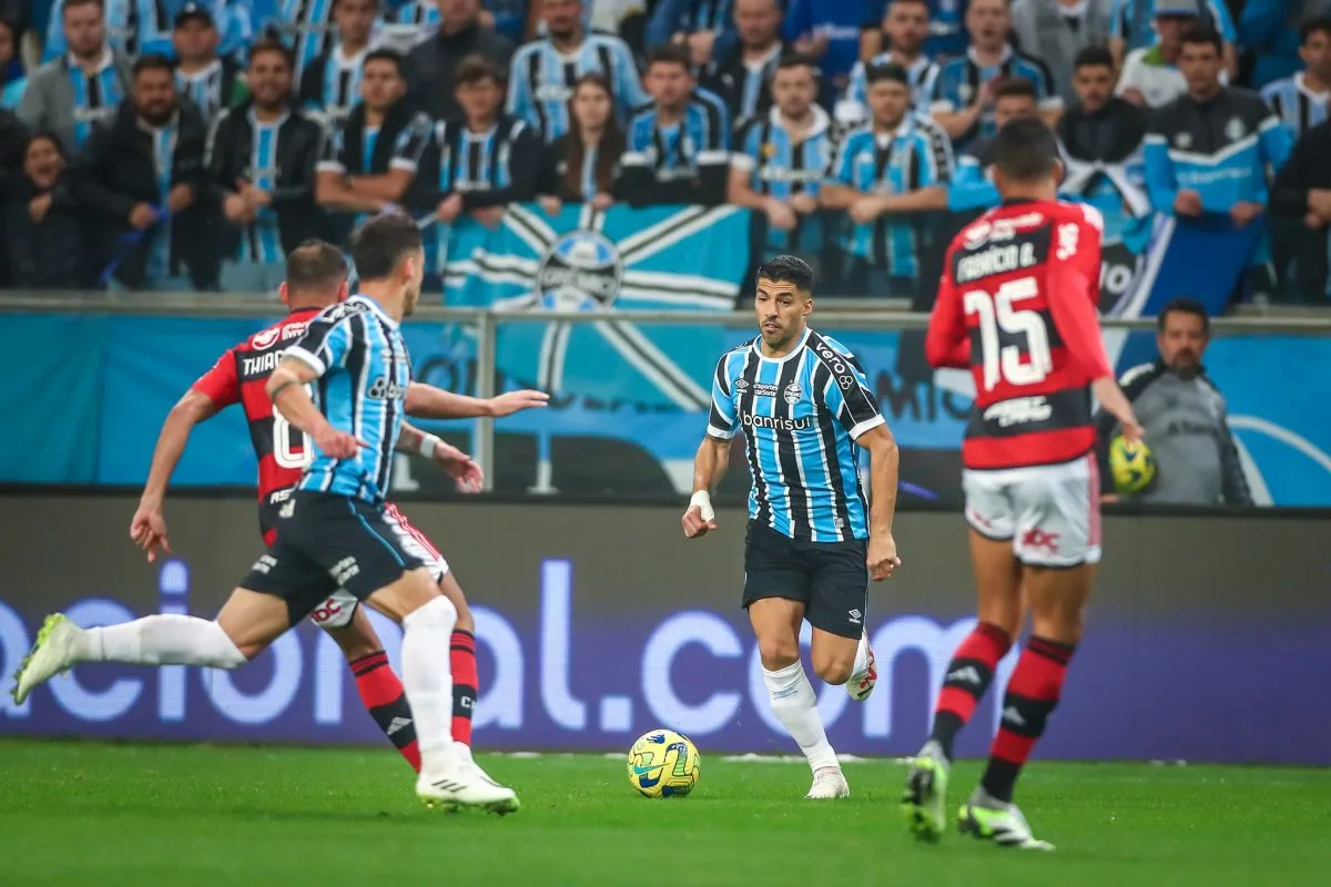 Grêmio perdeu para o Flamengo
