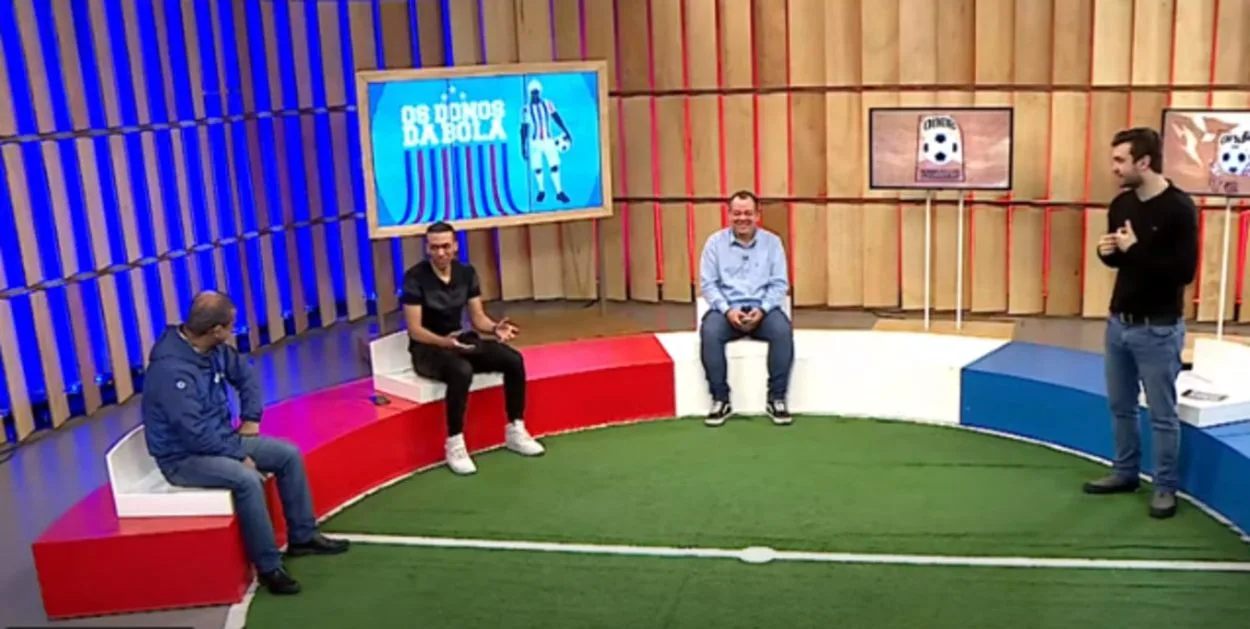 Os Donos da Bola é um programa que debate Inter e Grêmio
