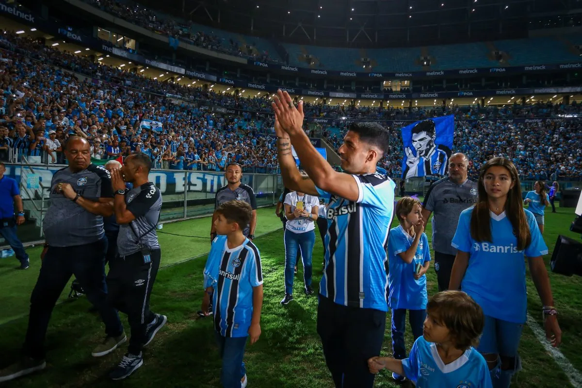 Suárez pelo Grêmio