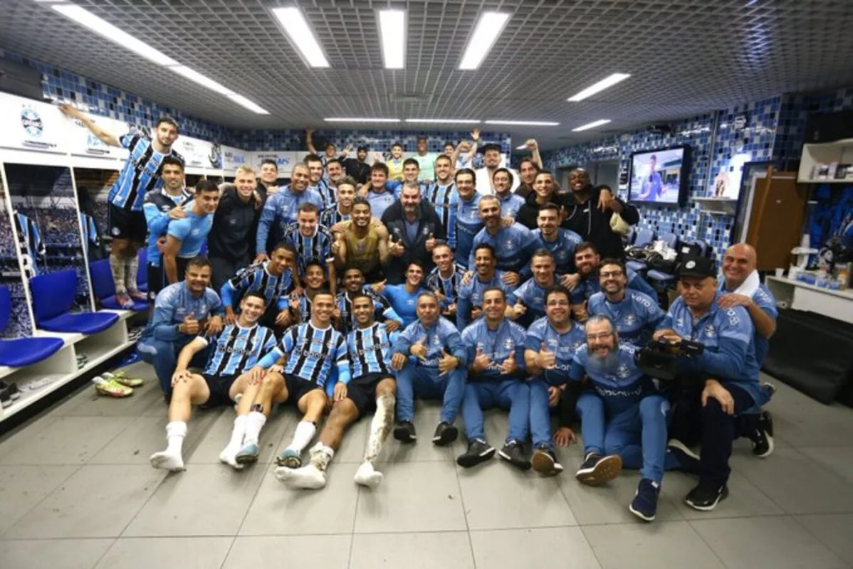 Renato com o Grêmio