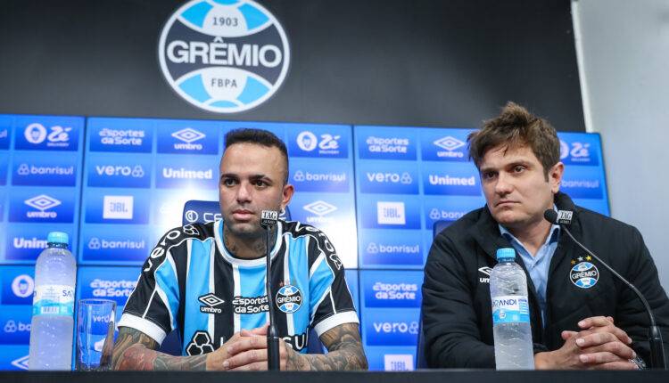 Grêmio apresentou Luan