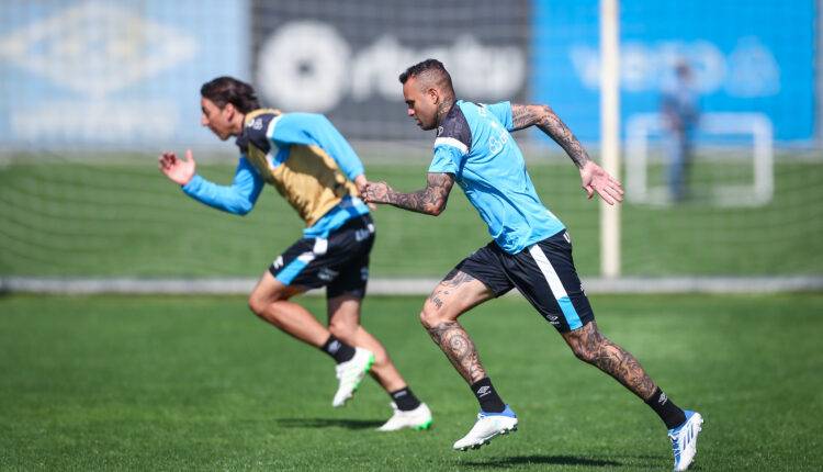 Grêmio está contente com a evolução de Luan