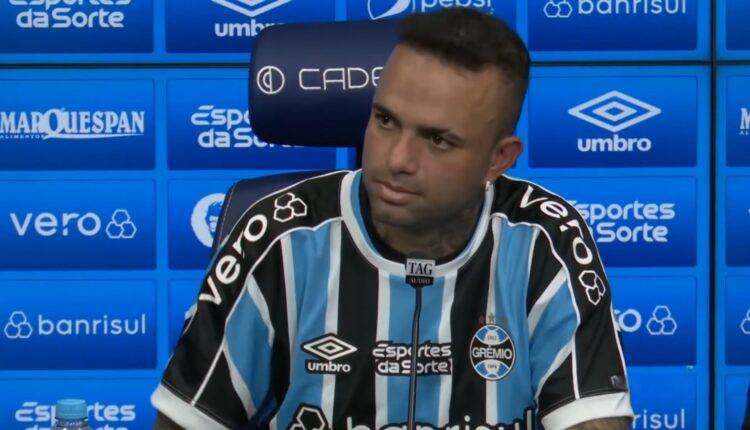 Luan - Grêmio - Coletiva de apresentação