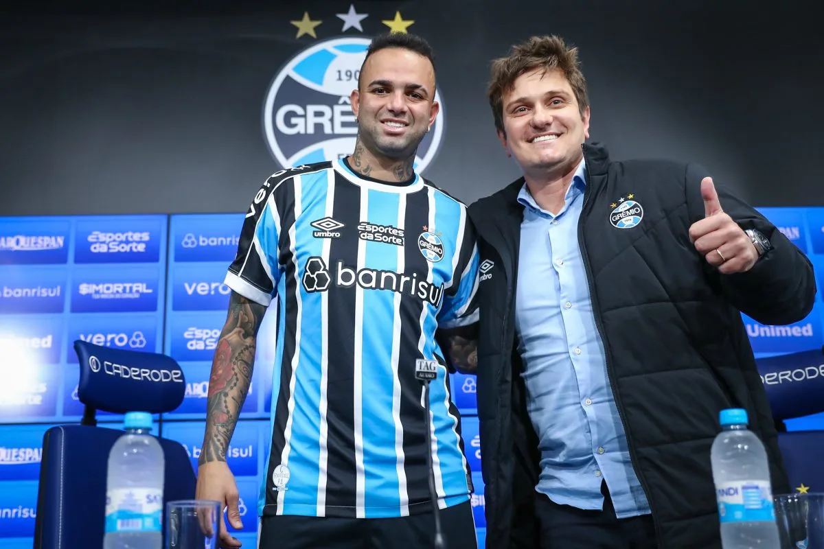 Luan acertou com o Grêmio