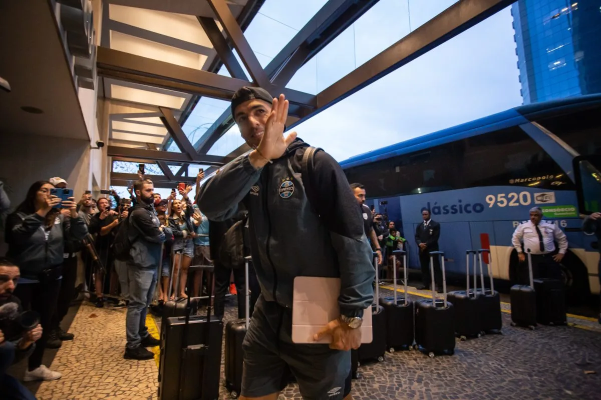 O que Suárez já falou sobre o jogo decisivo do Grêmio contra o Flamengo no Maracanã Suárez
