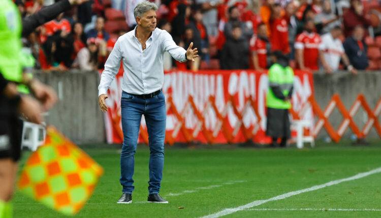 Renato durante o Gre-Nal