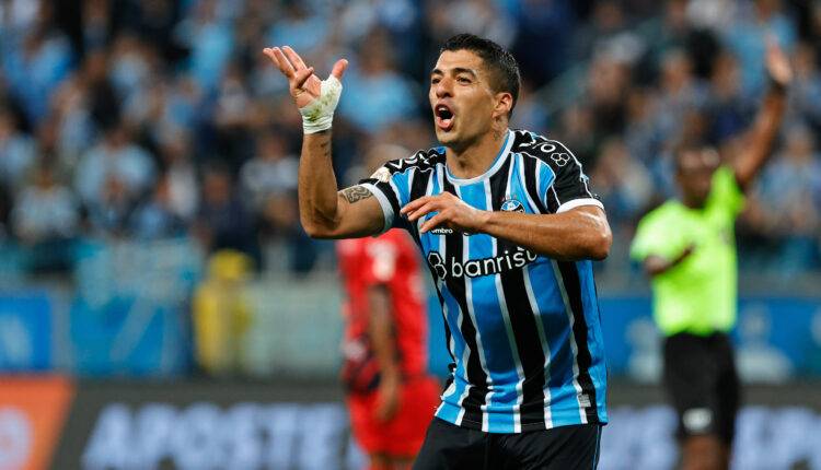 Suárez na época do Grêmio