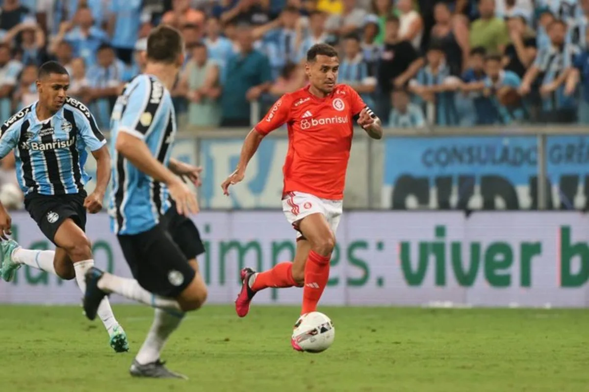 Inter e Grêmio em Gre-Nal