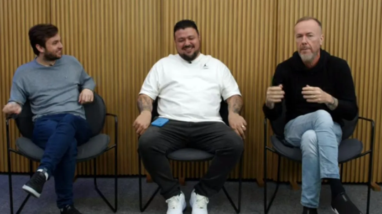 Baldasso em novo programa falando de Grêmio e Inter
