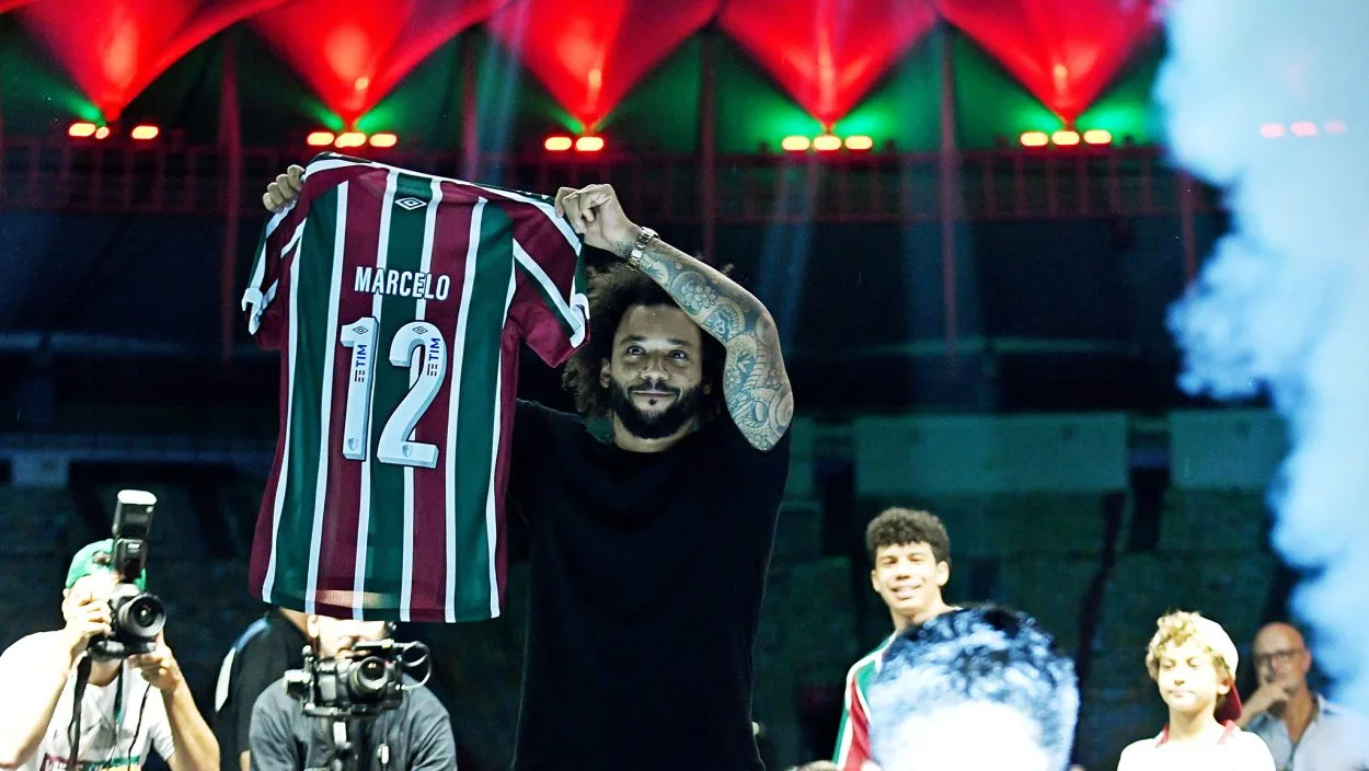 Marcelo reagiu ao jogo do Grêmio contra o Botafogo