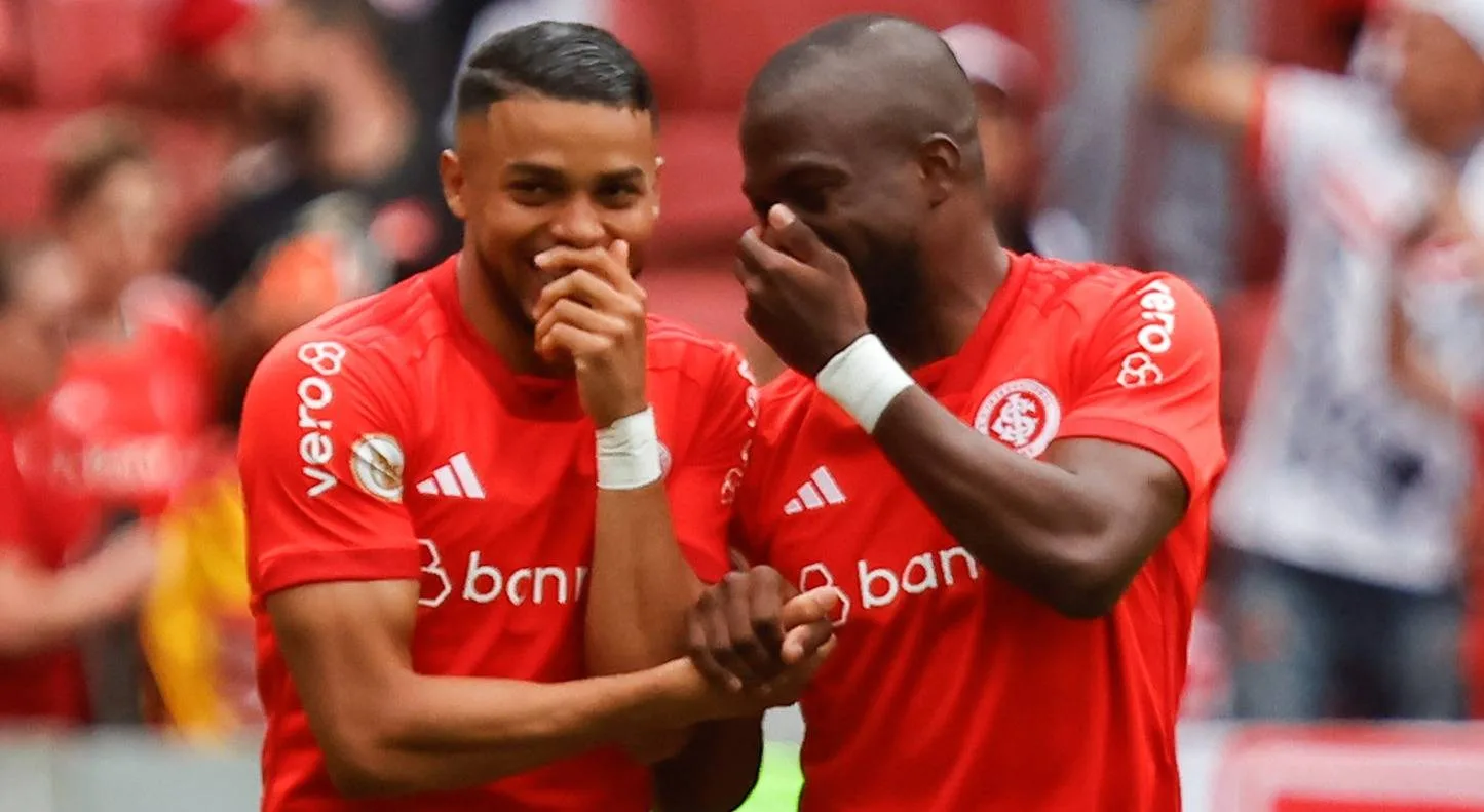 Wanderson cobra mesmo tipo de atuação do Inter nos jogos fora de casa: "Assim vamos subir" Inter de Wanderson e Enner Valencia
