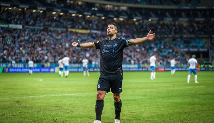 Suárez brilhou pelo Grêmio