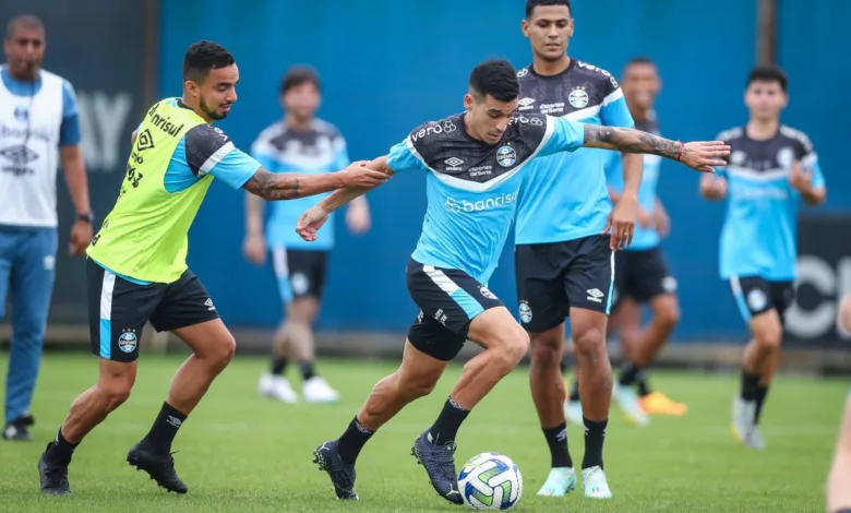 Em clima de mistério, veja provável Grêmio, horário, onde assistir e arbitragem contra o Botafogo Grêmio