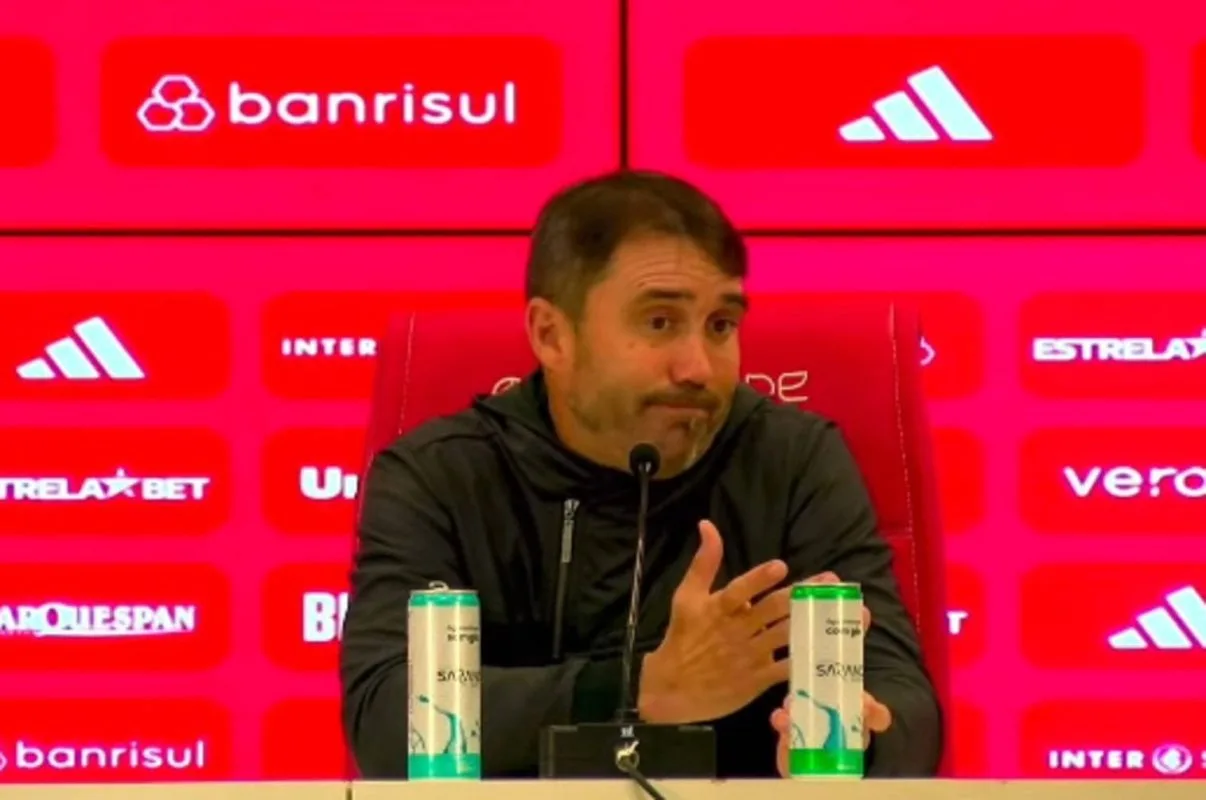 Coudet em coletiva após Inter 0x0 Fluminense