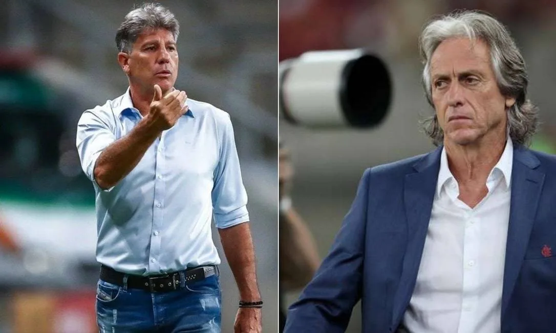 "Ficou abalado": ex-Flamengo confirma que Jorge Jesus se incomodou com postura de Renato Flamengo