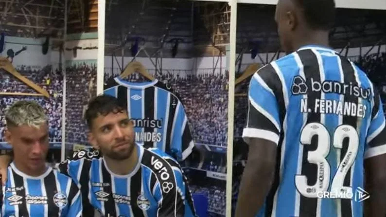 Vídeo de bastidores de Grêmio 1x0 Vasco tem choro de Ferreira no vestiário e discurso de Renato Grêmio