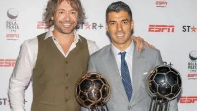 Lugano deixa recado para Suárez após participar de entrega de prêmio: "Algo realmente simbólico" Suárez