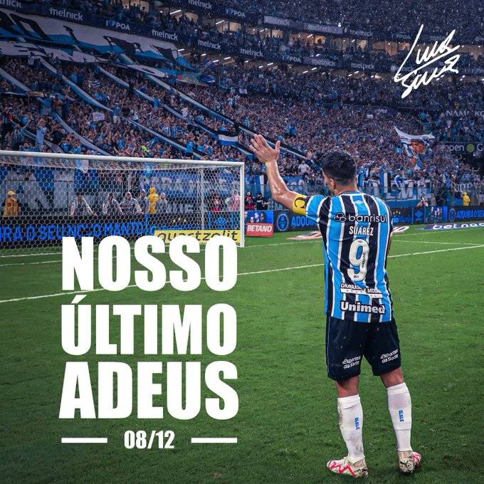 Grêmio convive com mais uma despedida do elenco após o Brasileirão: "Fica meu agradecimento"