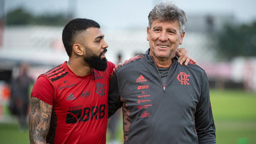 Renato e Gabigol Grêmio