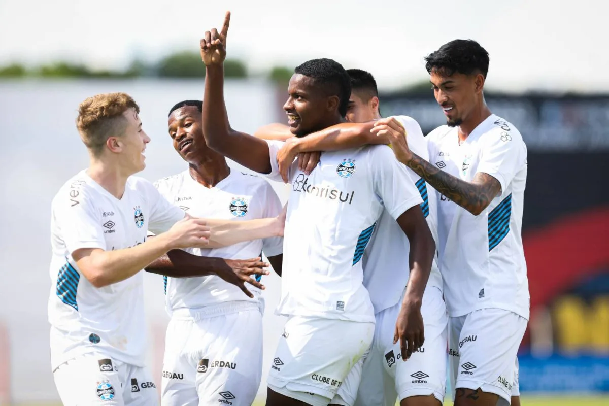 Com hat-trick de Jardiel, Grêmio volta a aplicar goleada na Copa São Paulo; confira os gols Grêmio